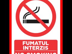 Placuta fumatul interzis no smoking